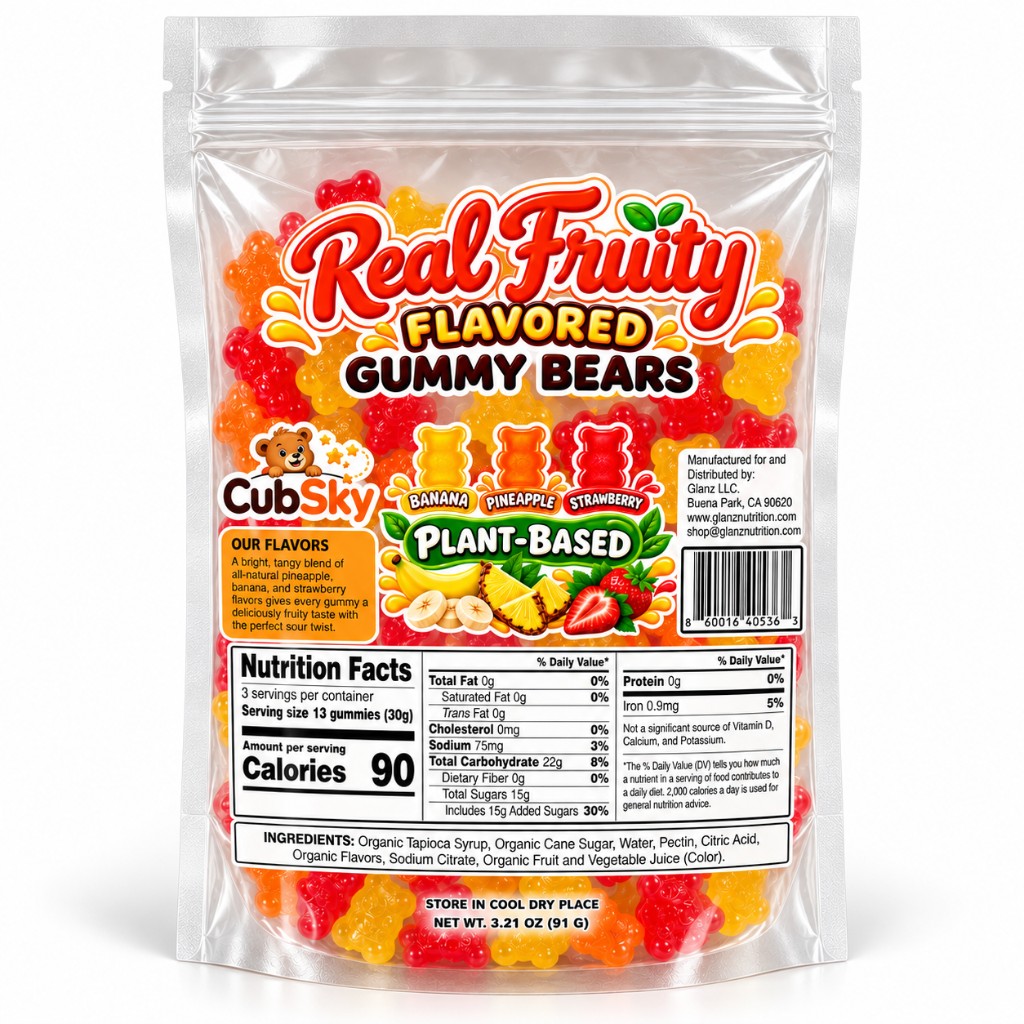 39ct Real Fruity Gummies